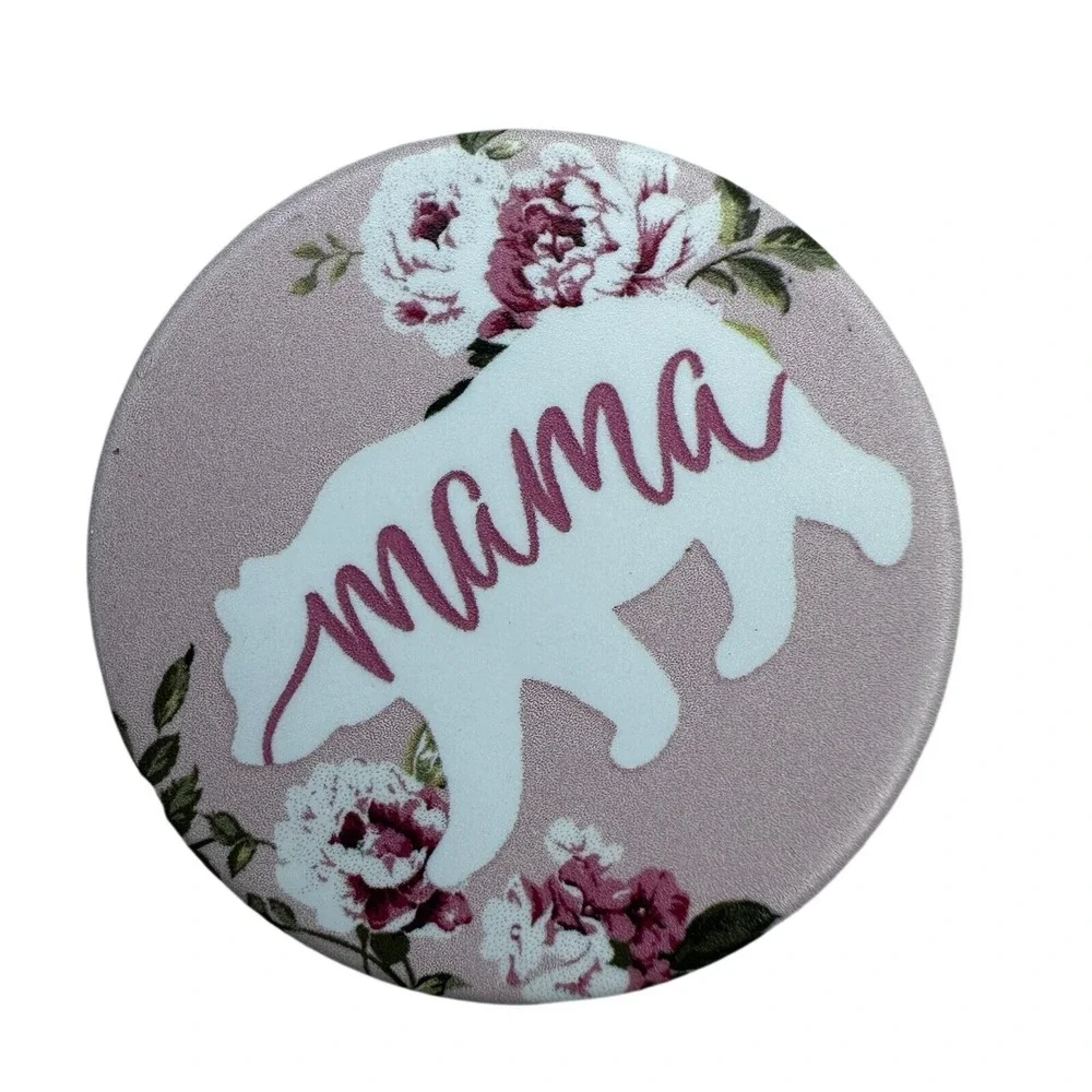 Popsocket Mama Bear Mom Flower Swap Top Holder PopGrip Phone Grip iPhone Samsung